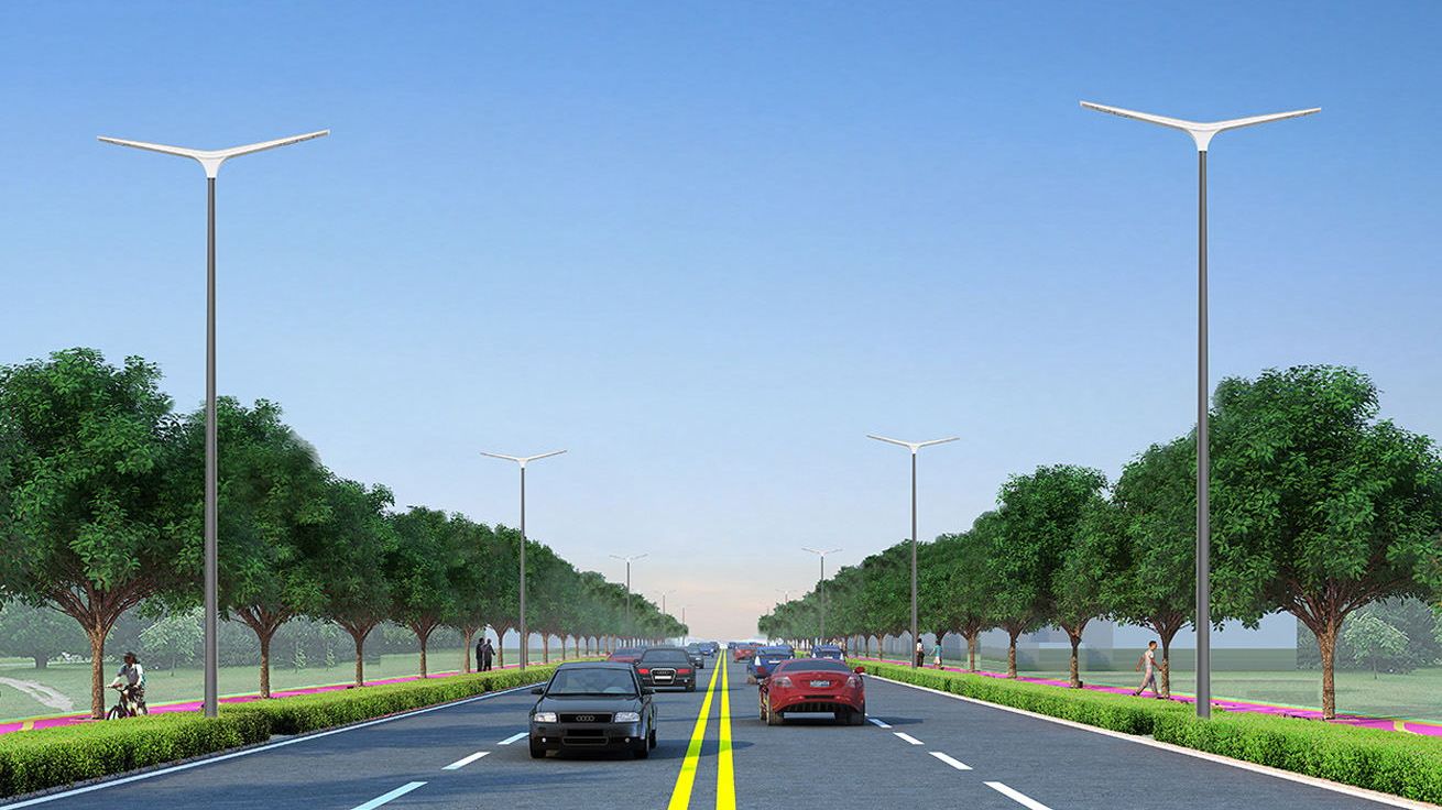 Paglalagay ng Ilaw sa Kalye