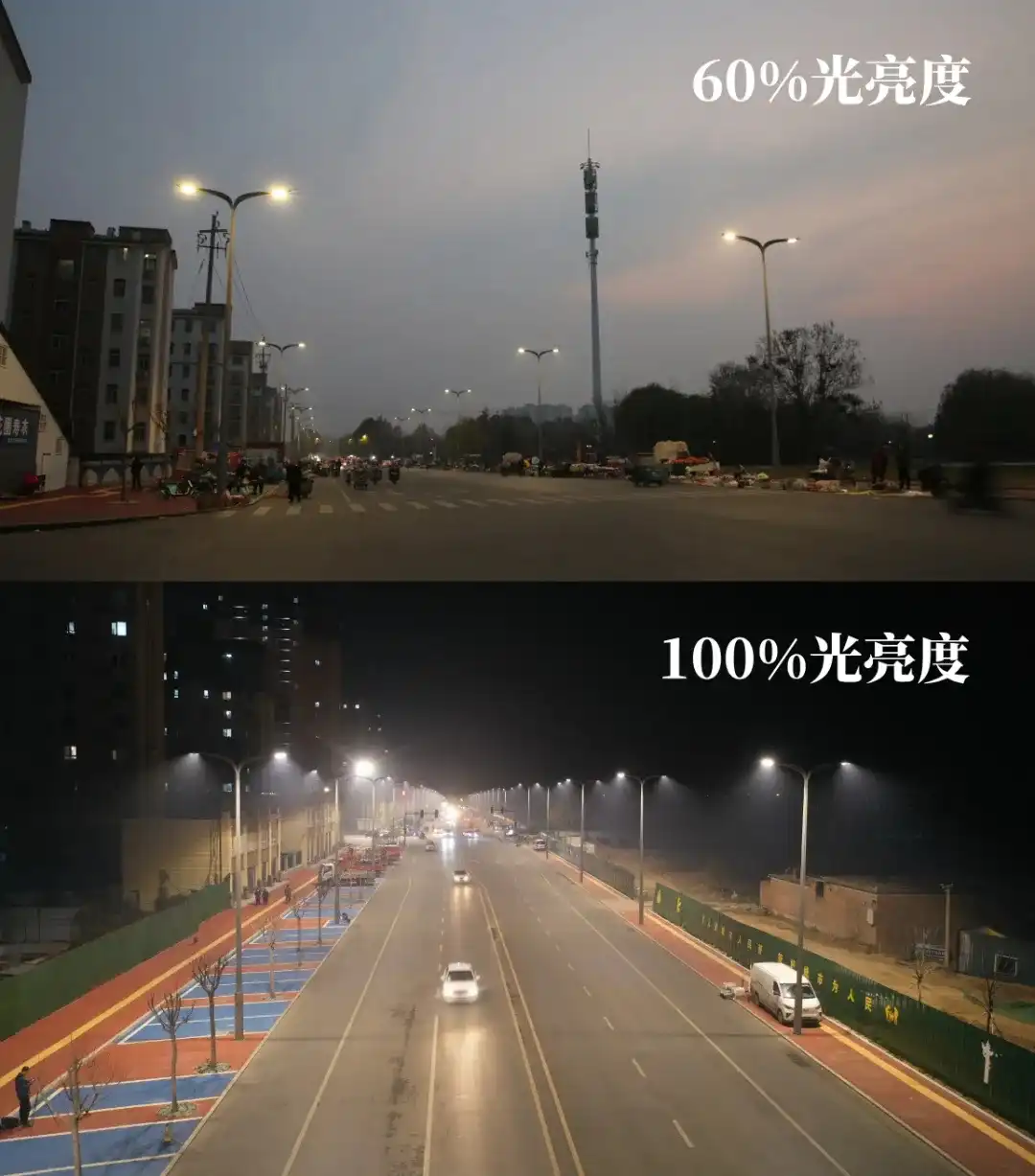 Shandong Dong'e Renmin Street: Isang Kaso ng Urban Lighting Upgrade