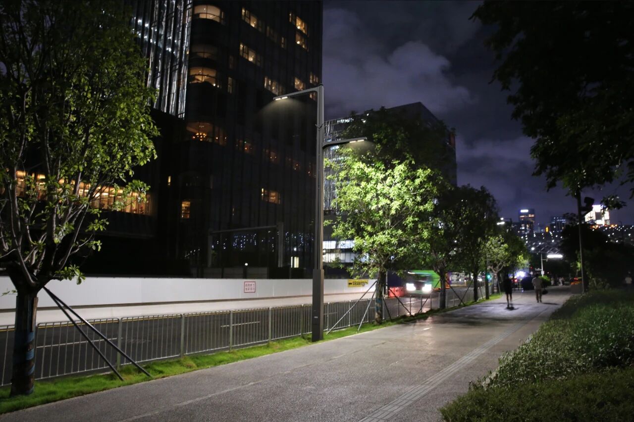 Khu vực đô thị mật độ cao & Phát triển tác động thấp • "Giải pháp của SanXing" cho chiếu sáng đô thị | Đường Dengliang (RBD), Quận Nanshan, Thâm Quyến