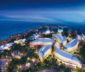 Mengembara di Lautan Bunga Wangi | Projek Pencahayaan Landskap Pulau Bunga Laut Hainan oleh Sanxing Lighting