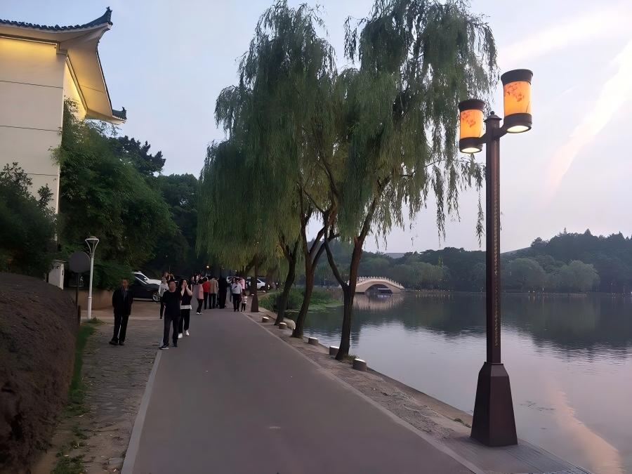Lámpara de jardín china personalizada