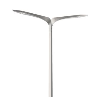 Luz de calle cálida