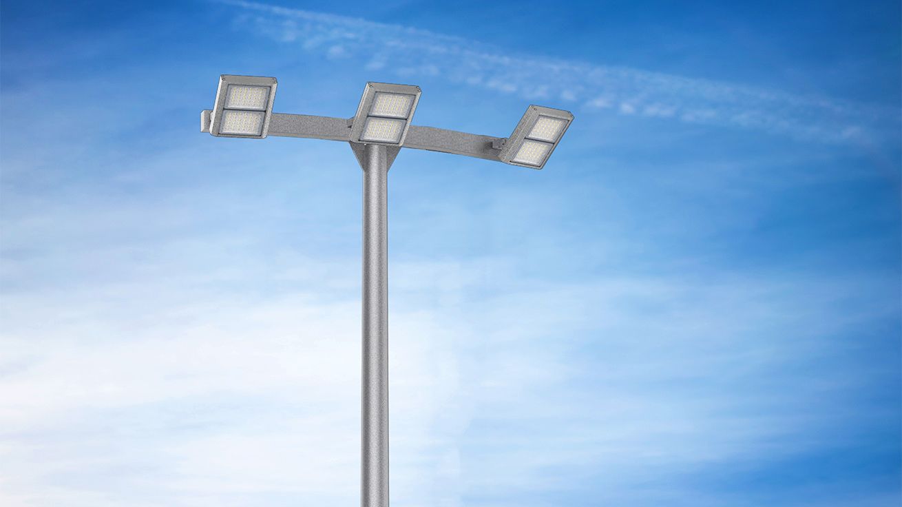 Madoido ya Mchana ya Taa ya Juu ya Mtaa wa Mast